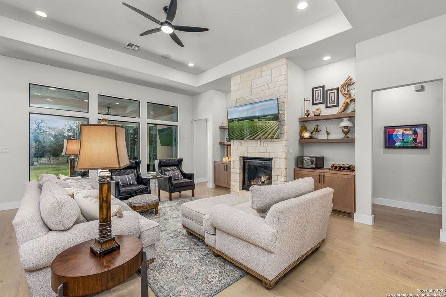 Furnished interior view inside a new home in , New Braunfels (Image 20).