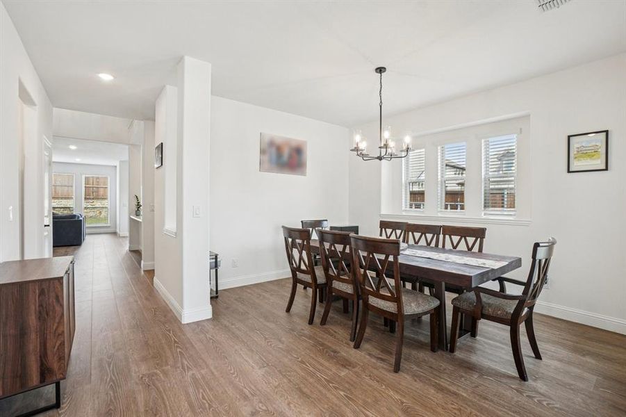 Furnished interior view inside a new home in , Wylie (Image 7). Furnished interior view inside a new home in , Wylie (Image 7).