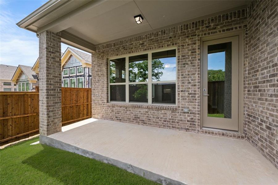 Exterior details and patio area of a home in Walton Ridge, Corinth (Image 4). Exterior details and patio area of a home in Walton Ridge, Corinth (Image 4).