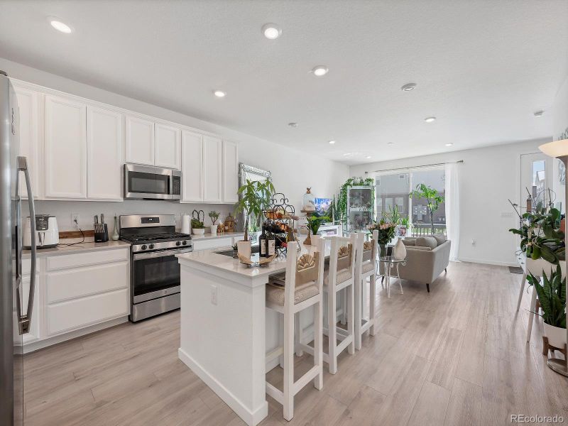 Furnished interior view inside a new home in Green Gables, Denver (Image 11).