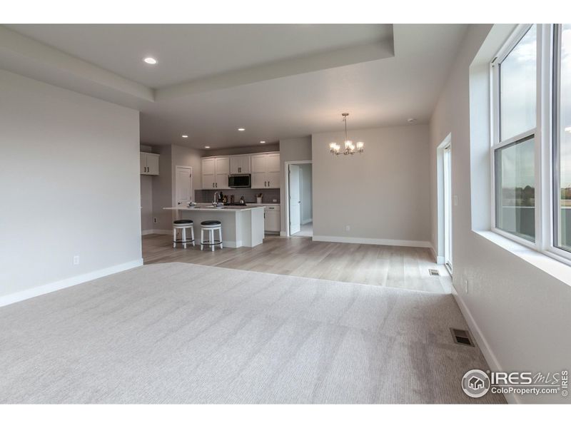Spacious, unfurnished interior of a new home in Wilson Commons, Loveland (Image 33). Spacious, unfurnished interior of a new home in Wilson Commons, Loveland (Image 33).
