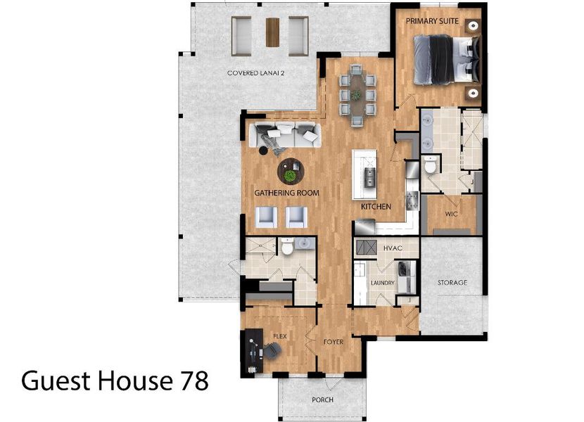 Guest House Floorplan