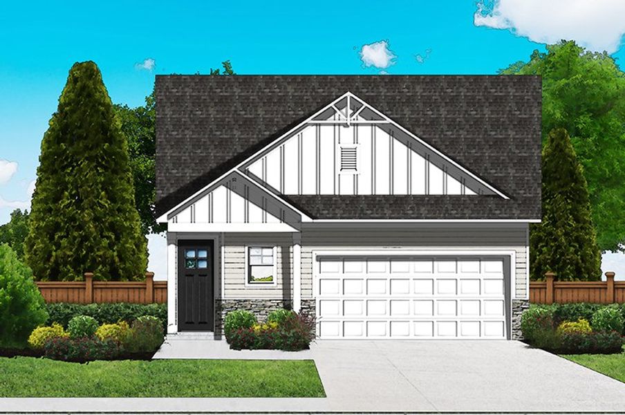 Elevation C6 - Opt. Door Elevation C6 - Opt. Door