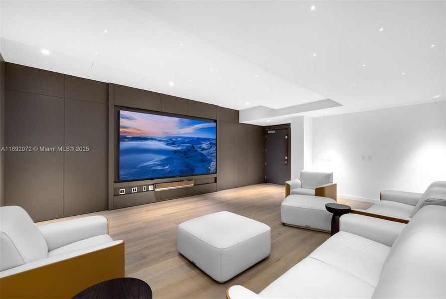 Furnished interior view inside a new home in Aston Martin Residences, Miami (Image 11).