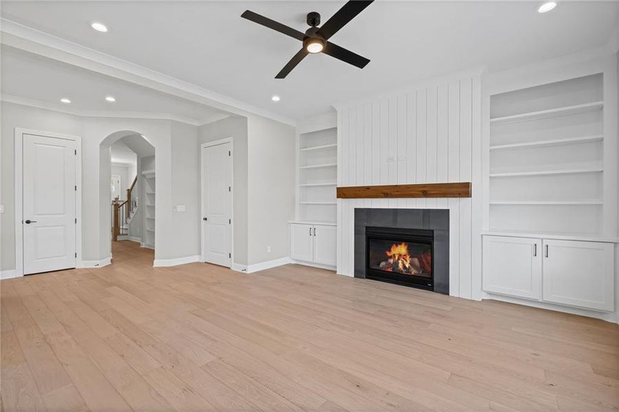 Spacious, unfurnished interior of a new home in , Canton (Image 21).