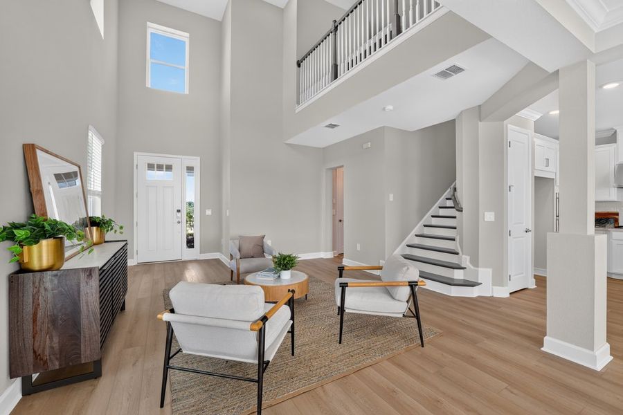 Representative furnished interior of a home built from the Boca Grande by Taylor Morrison in Firethorn, Parrish (Image 13).