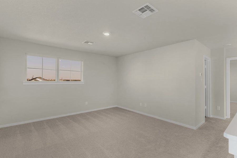 Representative unfurnished interior of a home built from the Simone by Chesmar Homes in Briarwood, Elgin (Image 8).