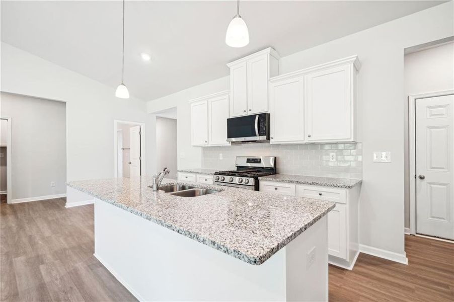 Furnished interior view inside a new home in Stephen's Landing, Loganville (Image 8).