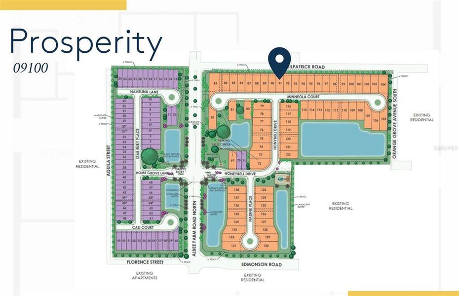2D floor plan layout of this home in Legacy Groves, Nokomis, FL (Image 3).