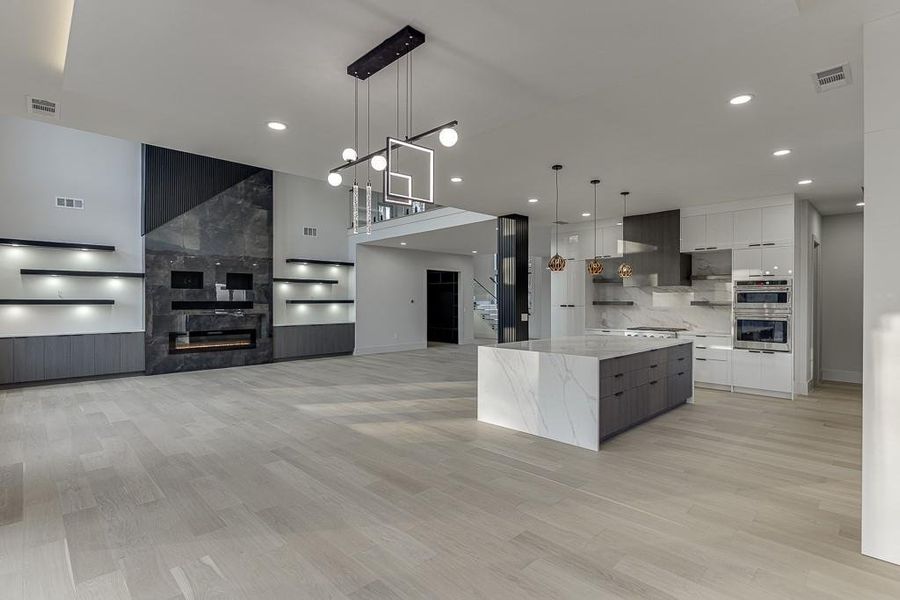 Furnished interior view inside a new home in , Buford (Image 11).