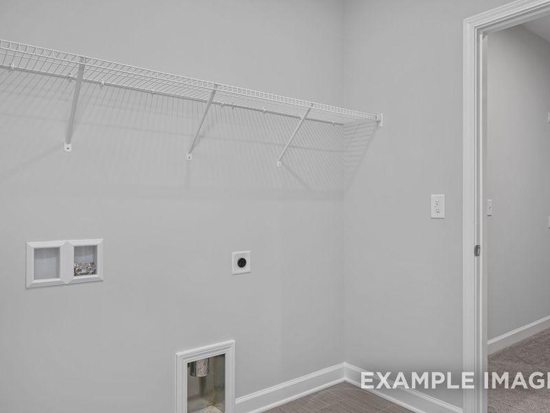 Representative unfurnished interior of a home built from the The Cypress II by Davidson Homes LLC in Tobacco Road, Angier (Image 18). Representative unfurnished interior of a home built from the The Cypress II by Davidson Homes LLC in Tobacco Road, Angier (Image 18).