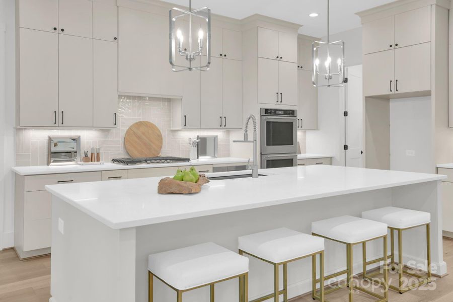 Furnished interior view inside a new home in , Charlotte (Image 16).