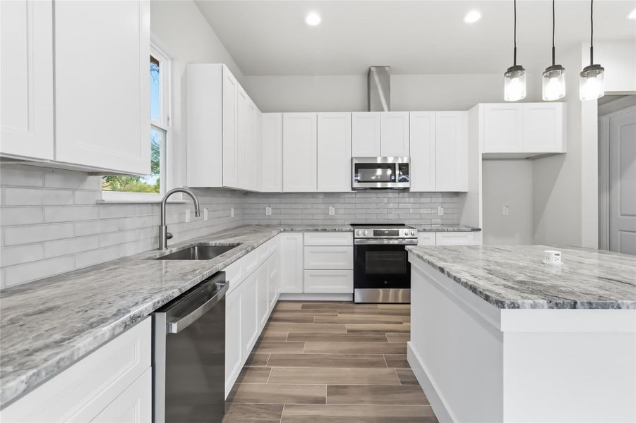 Stainless steel appliances