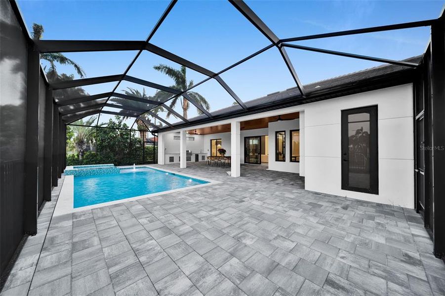 Exterior details and patio area of a home in , Cape Coral (Image 29).