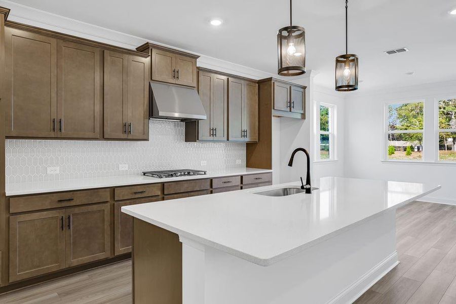 Furnished interior view inside a new home in Oakmead, Buford (Image 17).