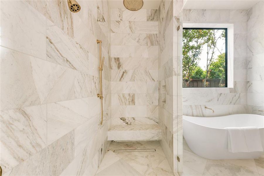 Furnished interior view inside a new home in , Dallas (Image 17).