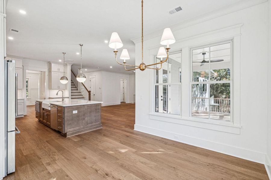 Furnished interior view inside a new home in , Johns Island (Image 13).