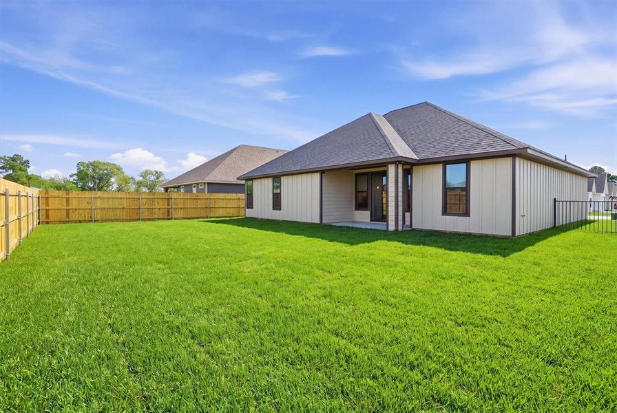 Exterior details and patio area of a home in , Tolar (Image 28). Exterior details and patio area of a home in , Tolar (Image 28).