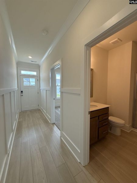 Spacious, unfurnished interior of a new home in Cottages at Roofs Pond, West Columbia (Image 51).