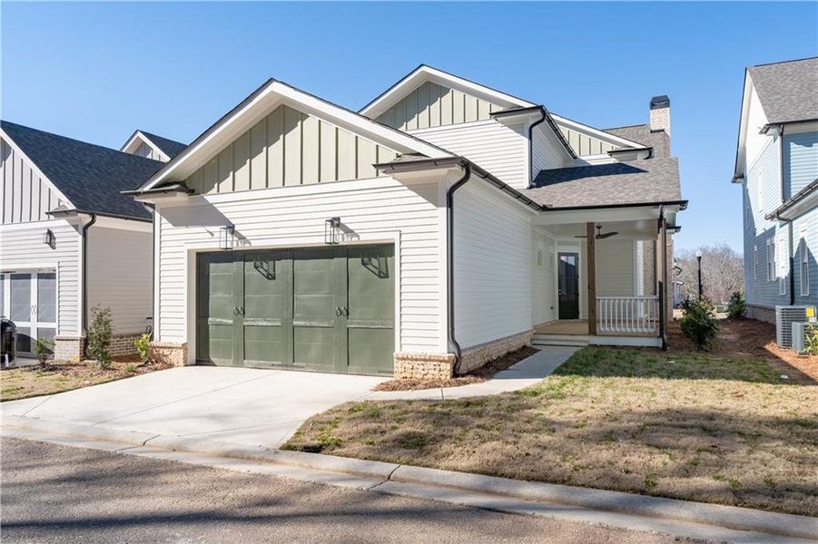 Exterior details and patio area of a home in , Milton (Image 24).