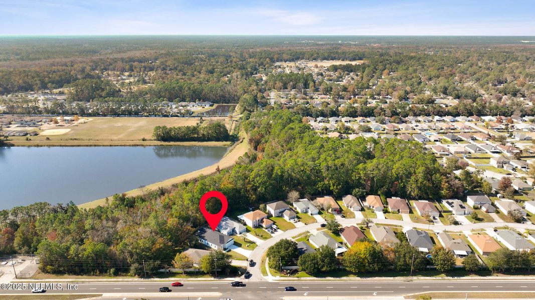 Front exterior of a new home in , Middleburg, FL, highlighting curb appeal (Image 24).