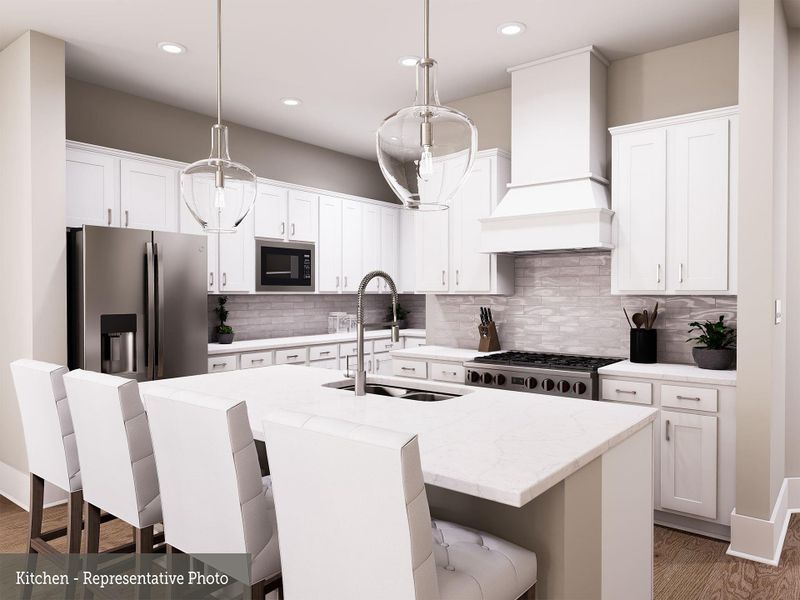 Furnished interior in a model home at Easthaven at Bridgeland Central - Horizon Collection in Cypress (Image 8). Furnished interior in a model home at Easthaven at Bridgeland Central - Horizon Collection in Cypress (Image 8).