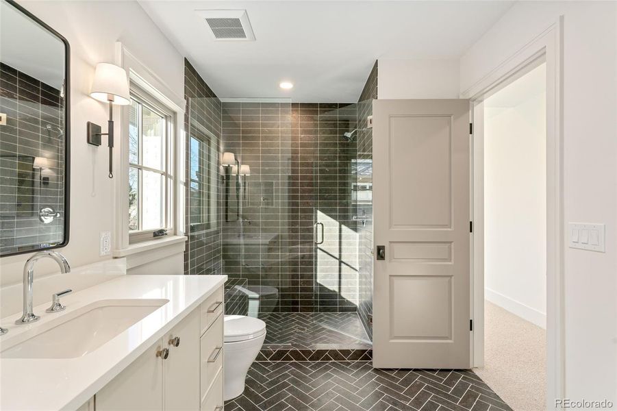 Furnished interior view inside a new home in , Denver (Image 4).