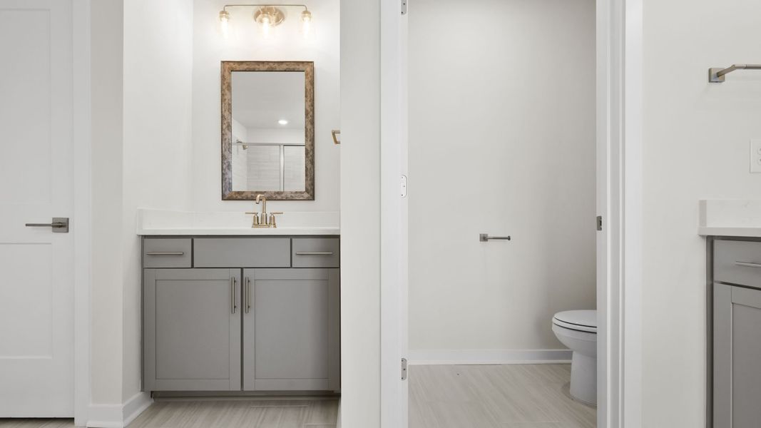 Furnished interior view inside a new home in Whitehawk Meadows, Travelers Rest (Image 15).