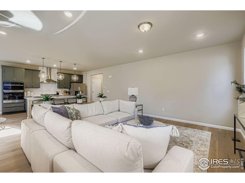 Furnished interior view inside a new home in Waterfield - Single Family Homes, Fort Collins (Image 30).