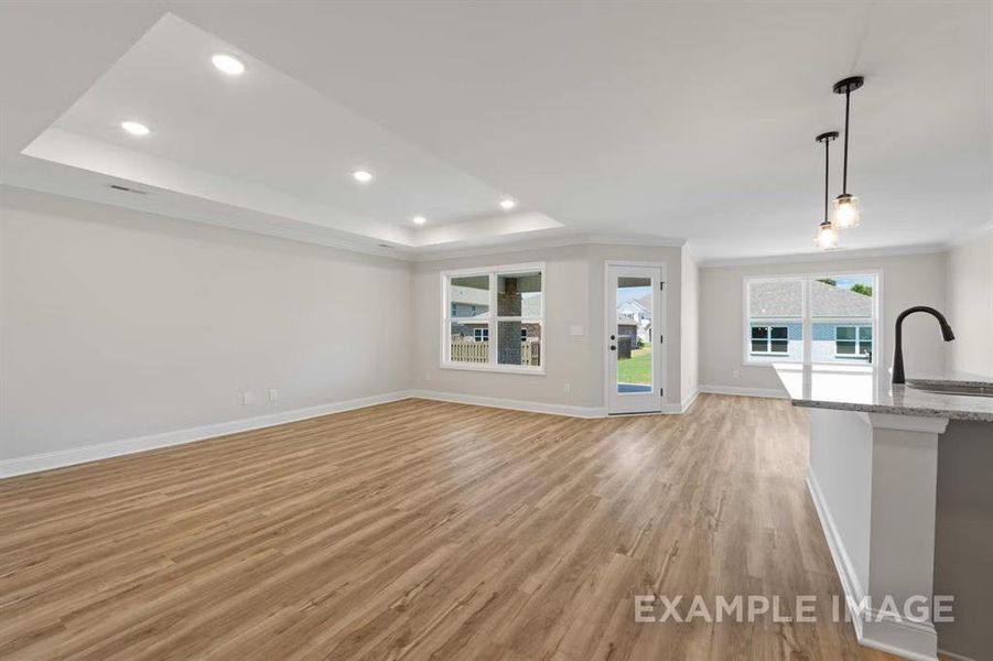 Spacious, unfurnished interior of a new home in Mercer Meadows, Royse City (Image 15).