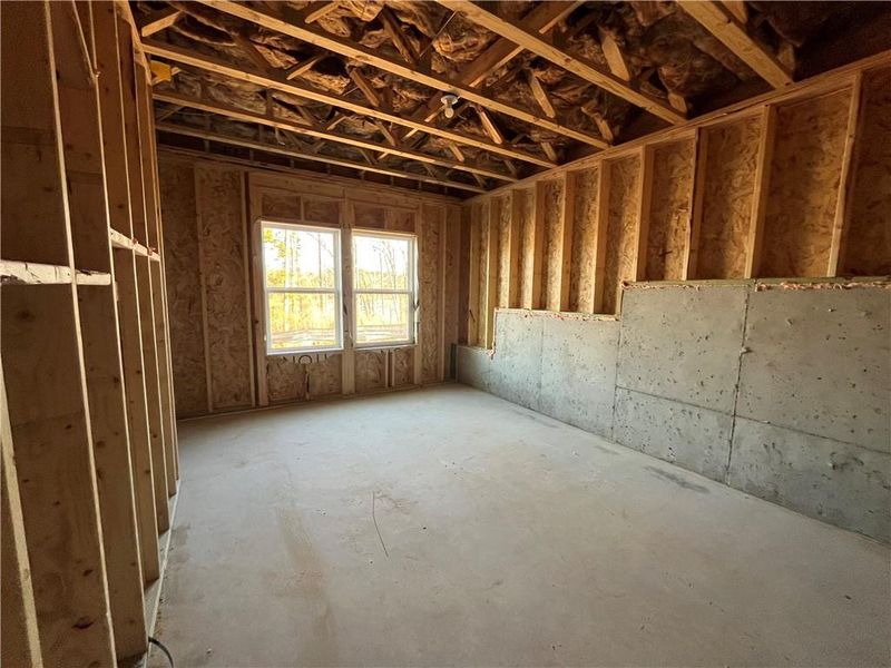 In-progress construction of a new home in East Harbor II at Chestatee, Dawsonville, GA (Image 17).