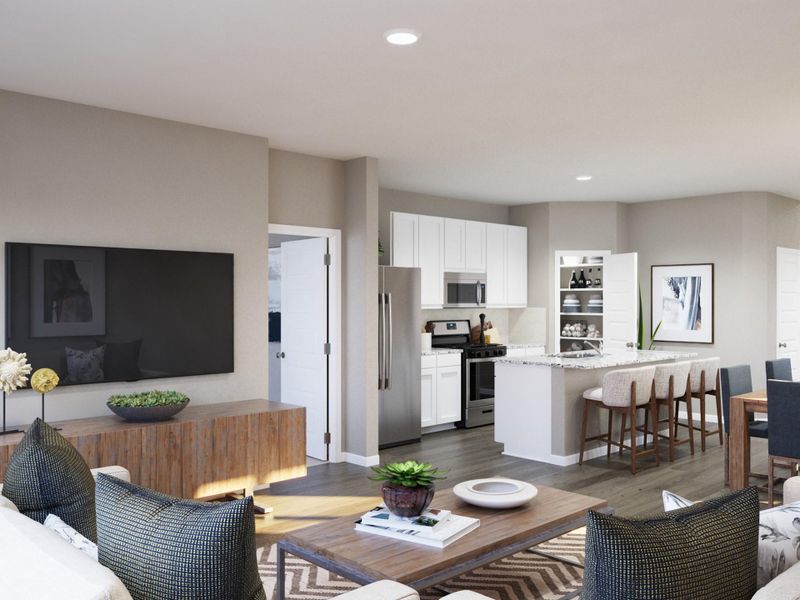 Photos are a representation of the floor plan. Options and interior selections will vary.