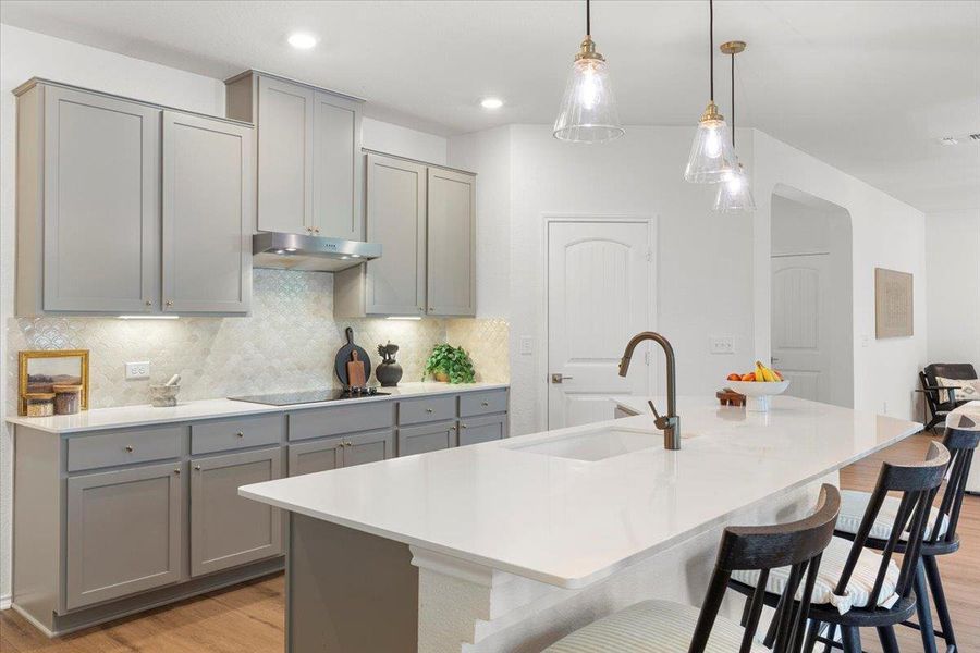 Furnished interior view inside a new home in , Austin (Image 6). Furnished interior view inside a new home in , Austin (Image 6).