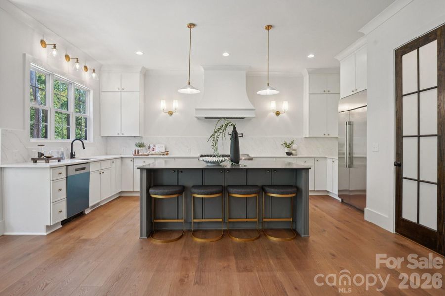 Furnished interior view inside a new home in , Huntersville (Image 14).