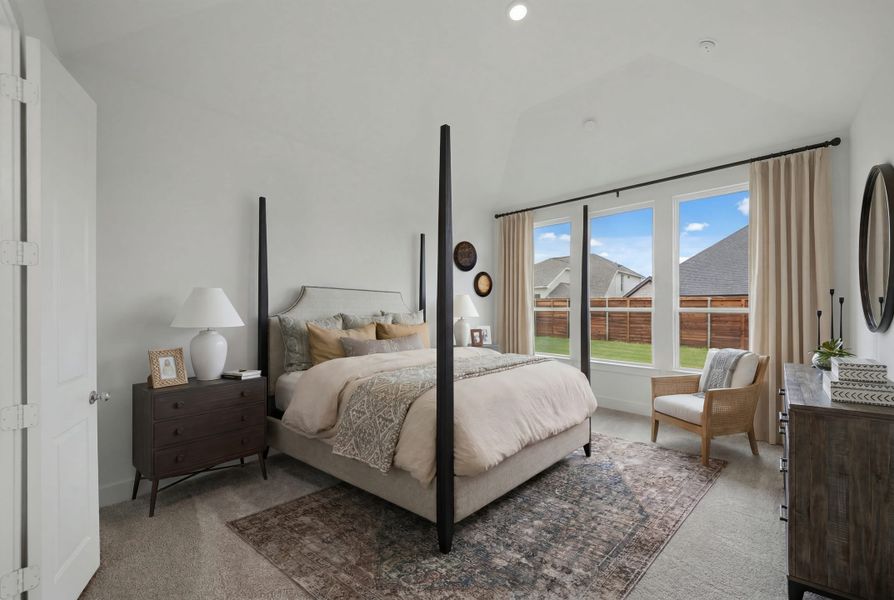 Furnished interior view inside a new home in Solterra Texas, Mesquite (Image 16). Furnished interior view inside a new home in Solterra Texas, Mesquite (Image 16).