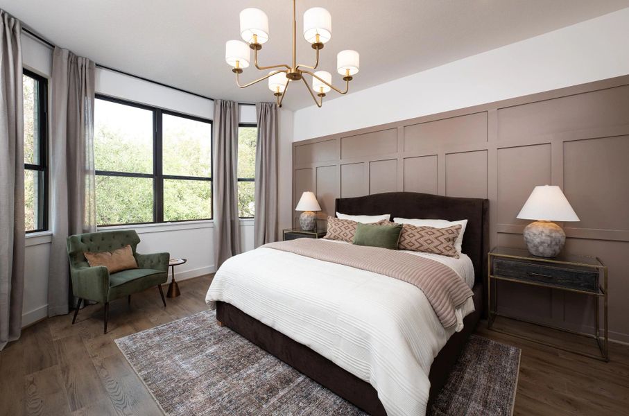 Representative furnished interior of a home built from the Aubrey by Ashton Woods in Ashland, Angleton (Image 10).