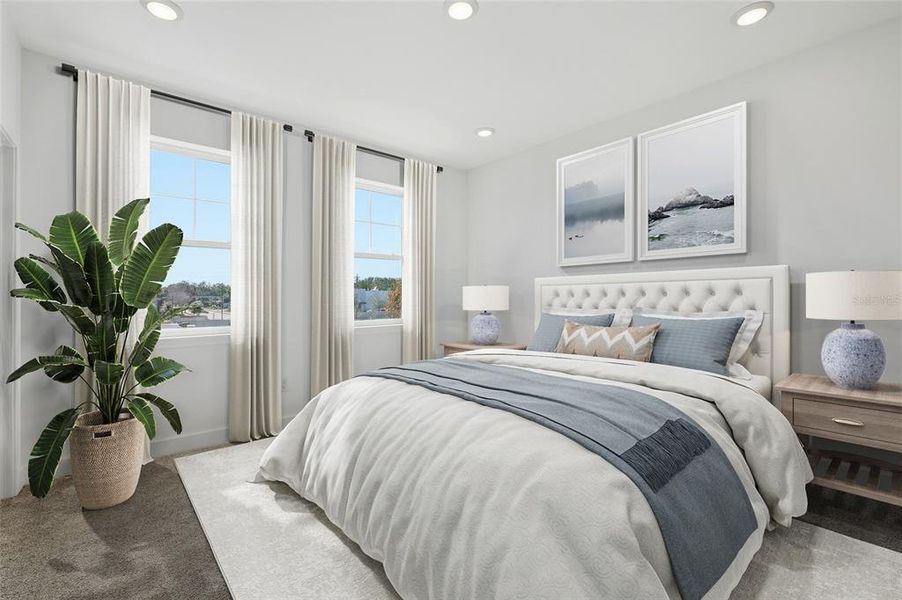 Furnished interior view inside a new home in Vivir, Valrico (Image 14).