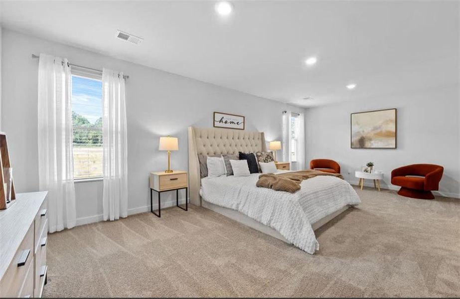 Furnished interior view inside a new home in Campground Crossing, Stockbridge (Image 4).