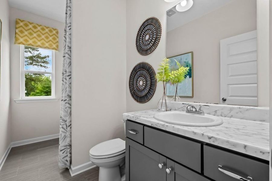 Furnished interior view inside a new home in Kingston Park, Kingston (Image 44).