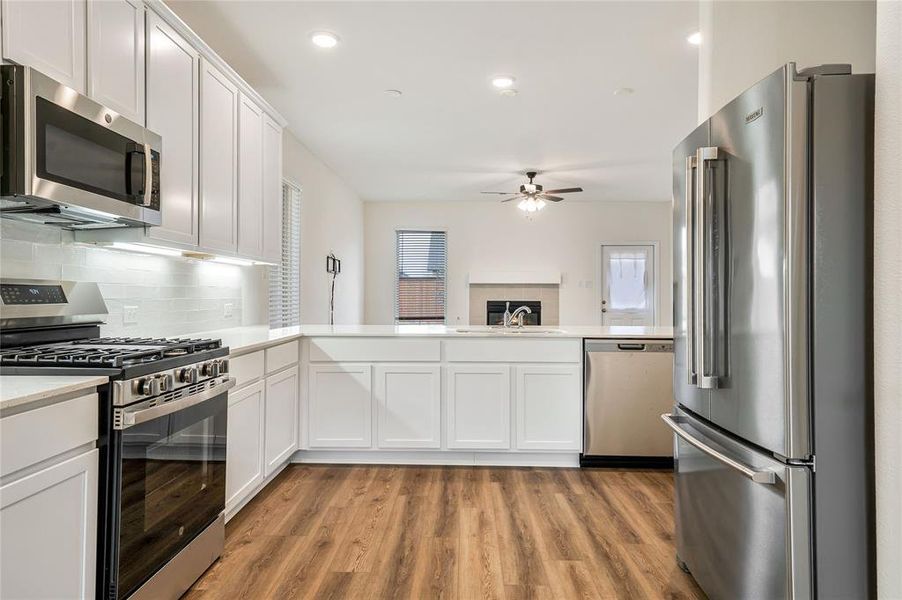 Furnished interior view inside a new home in La Terra, Celina (Image 6).