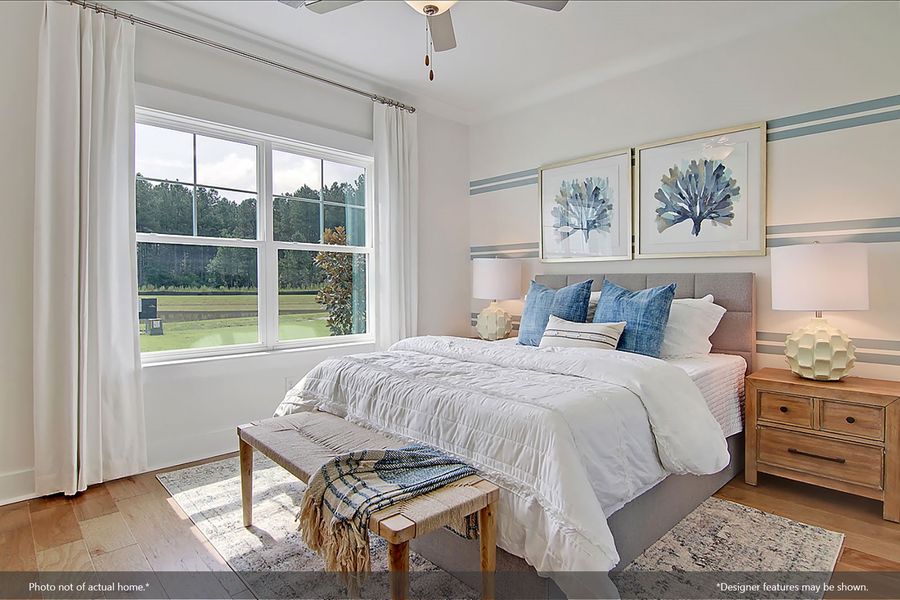 Furnished interior view inside a new home in Porter Ridge, Elgin (Image 17).