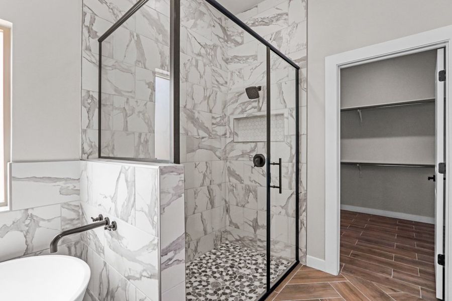 Furnished interior view inside a new home in Gateway Estates, El Paso (Image 12). Furnished interior view inside a new home in Gateway Estates, El Paso (Image 12).