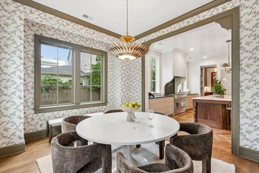 Furnished interior view inside a new home in , Mount Pleasant (Image 15).