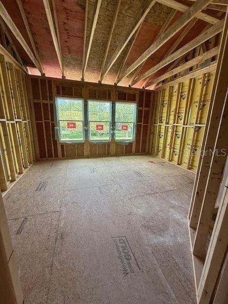 In-progress construction of a new home in Baldwin Crossing 16', Orlando, FL (Image 10).