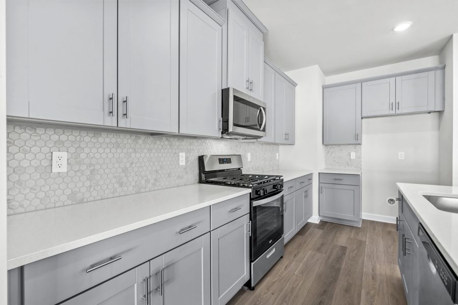 Furnished interior view inside a new home in Cypress Ridge - The Boardwalk Series, Longs (Image 10).