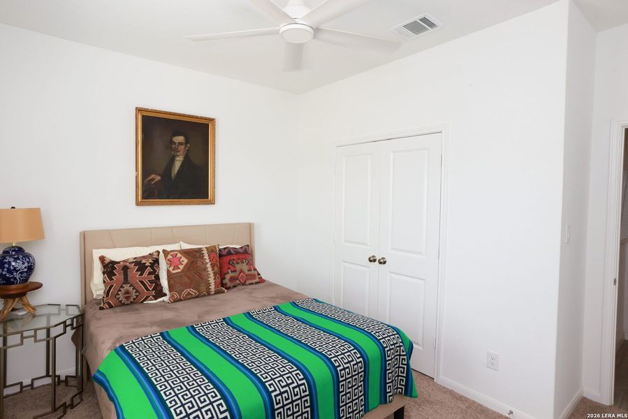 Furnished interior view inside a new home in Hidden Trails, Bulverde (Image 46).