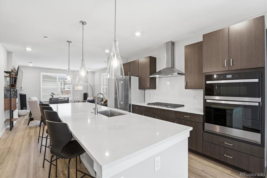Furnished interior view inside a new home in , Littleton (Image 14).