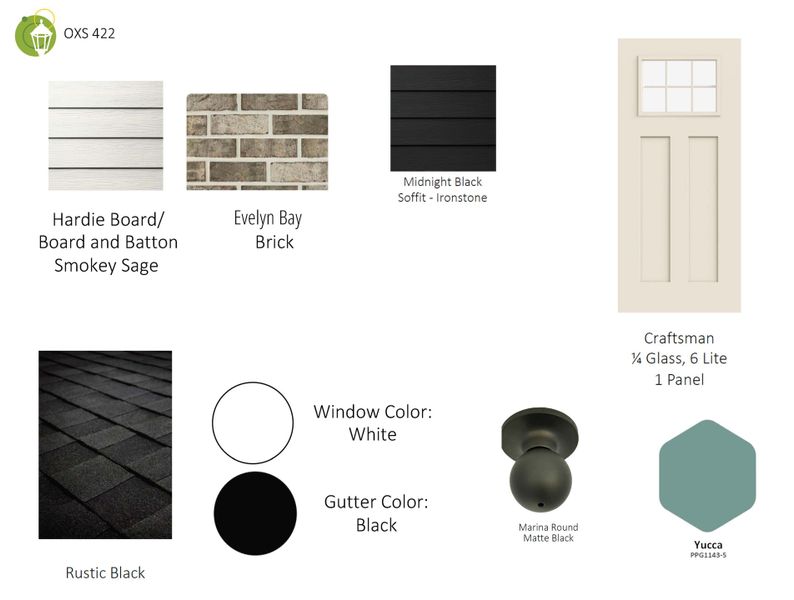 Sample of building materials used in homes in Oxford Station, Gallatin (Image 47).