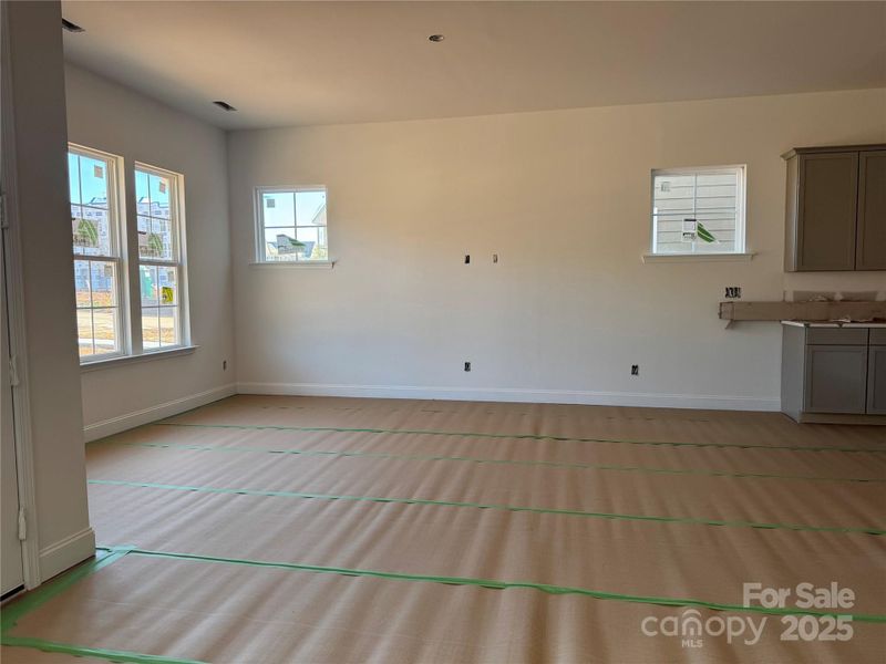 In-progress construction of a new home in The River District Townhomes, Charlotte, NC (Image 4).