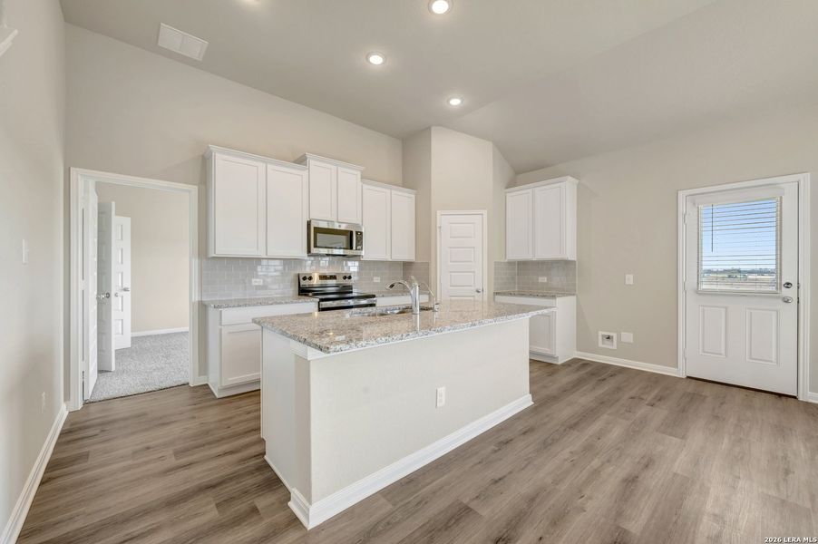 Furnished interior view inside a new home in Paloma Park, Converse (Image 8).